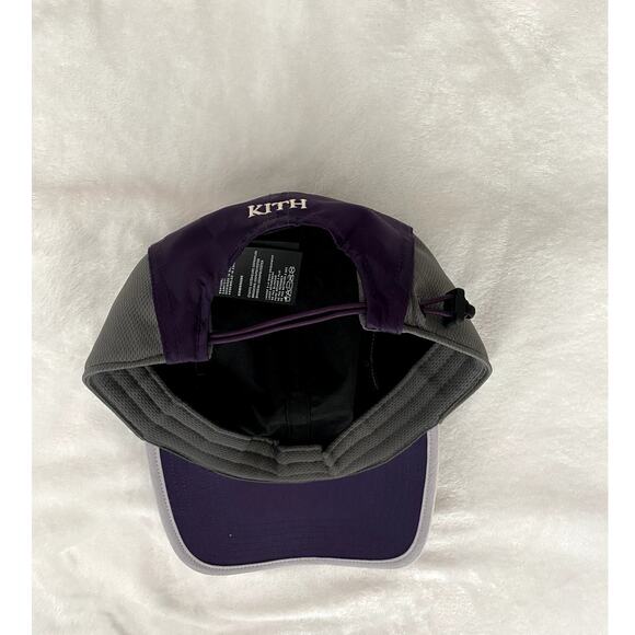 Kith Women Checkered Satin Camper Cap "Nightshade" - Picture 4 of 6